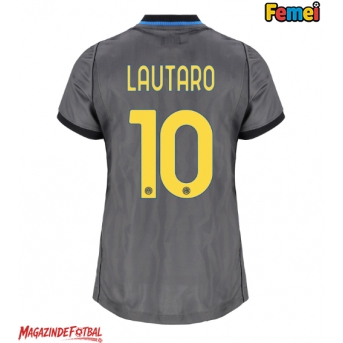 Inter Milan Lautaro Martinez #10 Tricou Fotbal Replică 2026-27 Femei Treilea